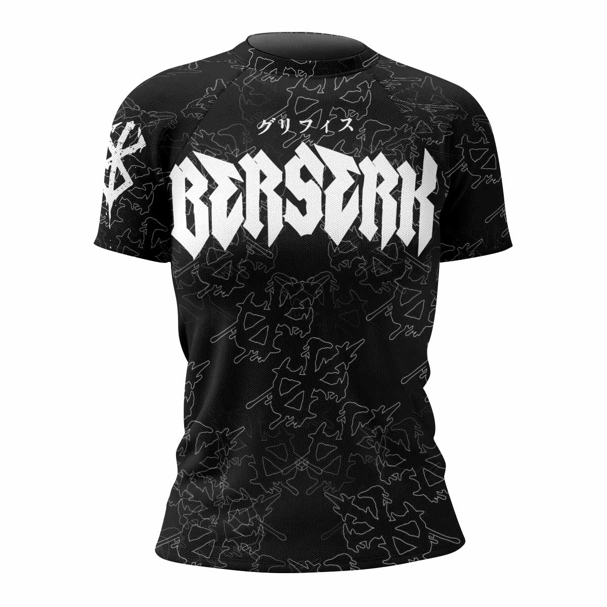 Berserk Dragon Slayer Skull Rash Guard