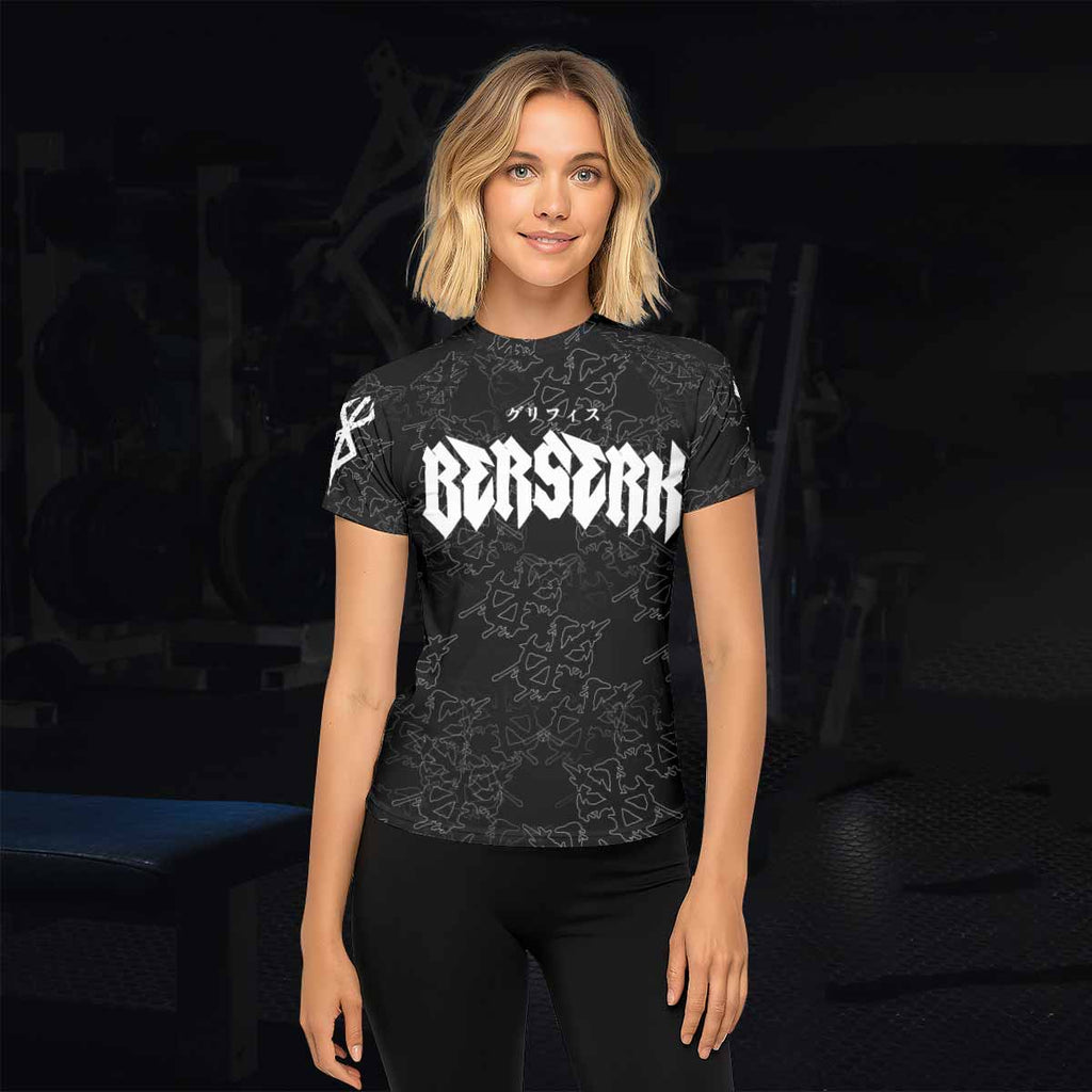 Berserk Dragon Slayer Skull Rash Guard