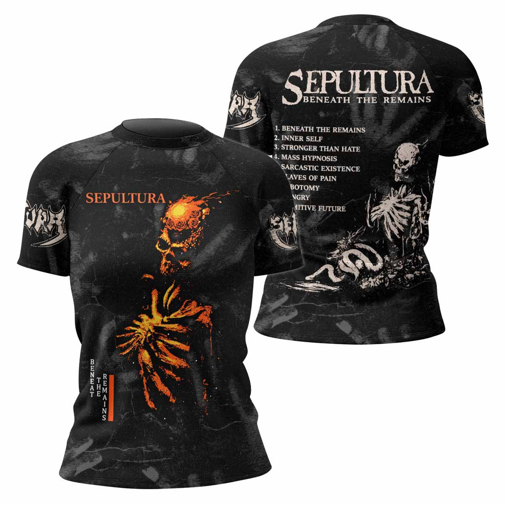 Sepultura Beneath the Remains Rash Guard