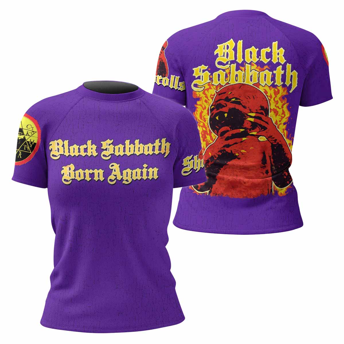Born Again Black Sabbath Rash Guard