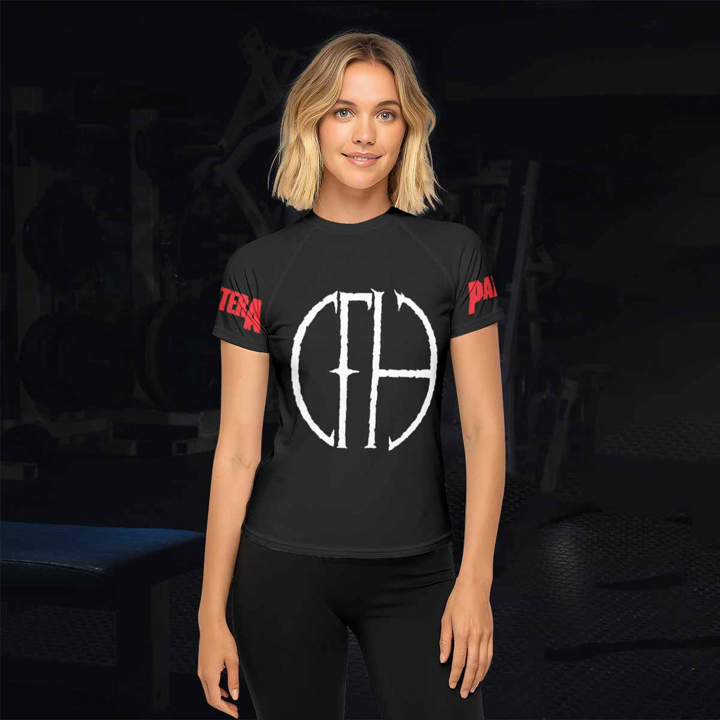 Pantera Cowboys From Hell Logo Rash Guard