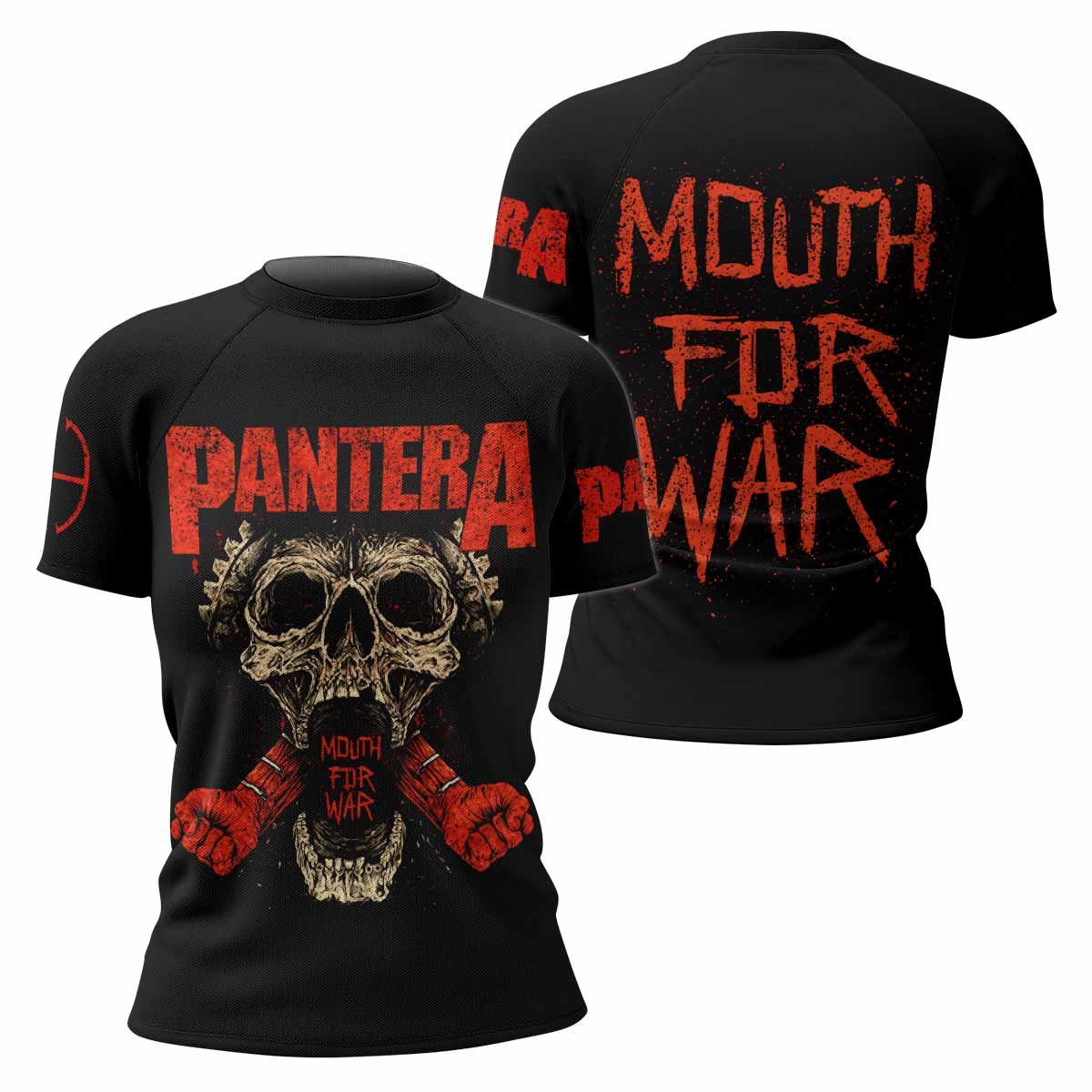 Pantera Mouth for War Rash Guard