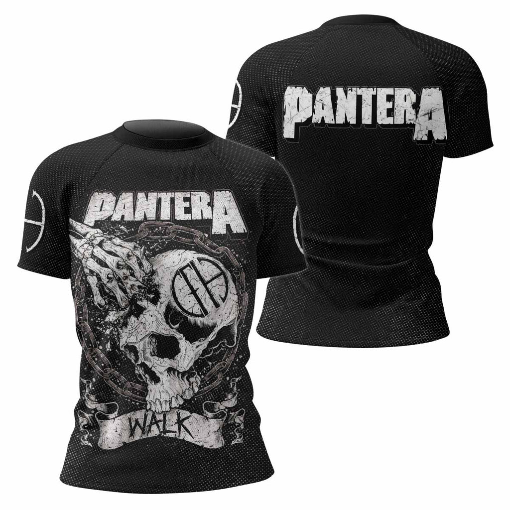 Pantera Walk Skull Rash Guard