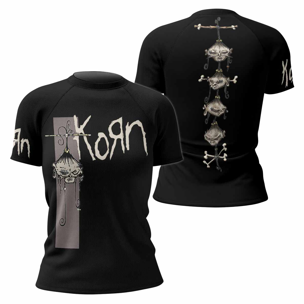 Korn Gothic Spine Rash Guard