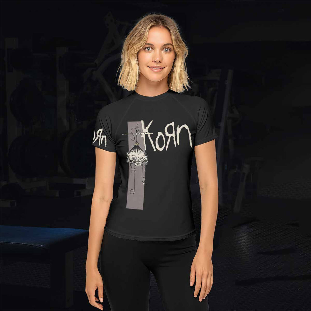 Korn Gothic Spine Rash Guard