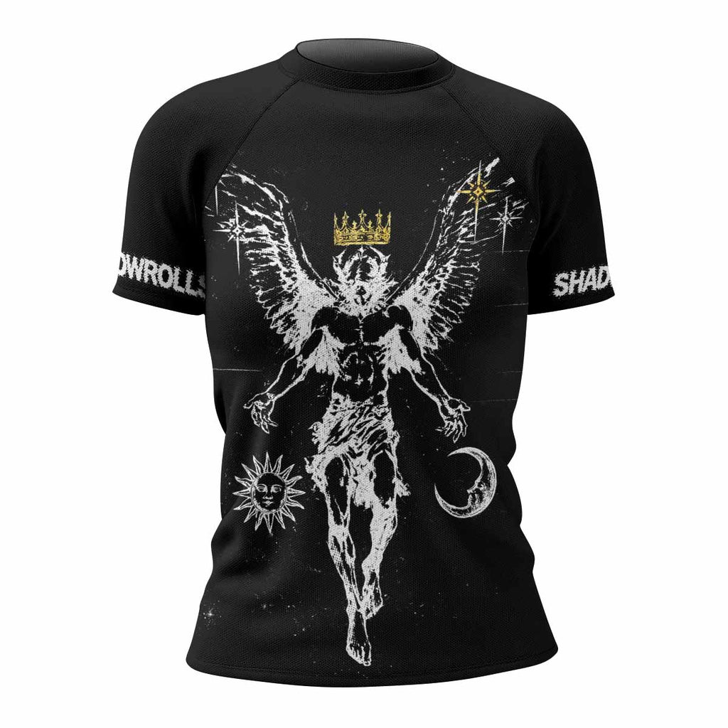 The Messenger Has Arrived Black Rash Guard