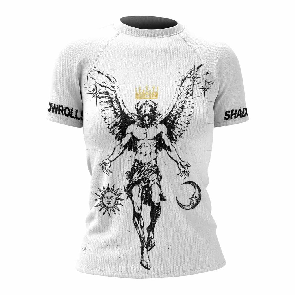 The Messenger Has Arrived White Rash Guard