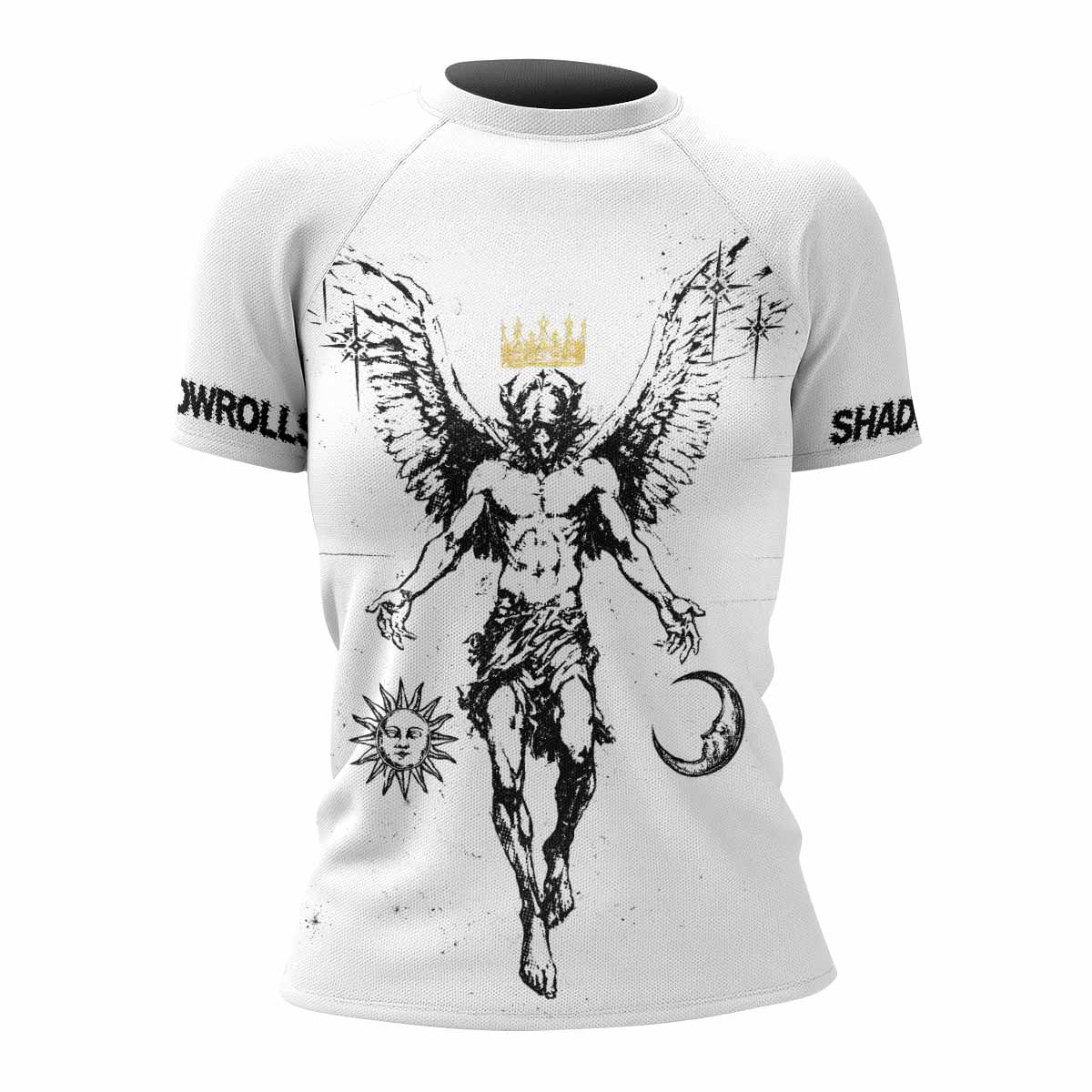 The Messenger Has Arrived White Rash Guard