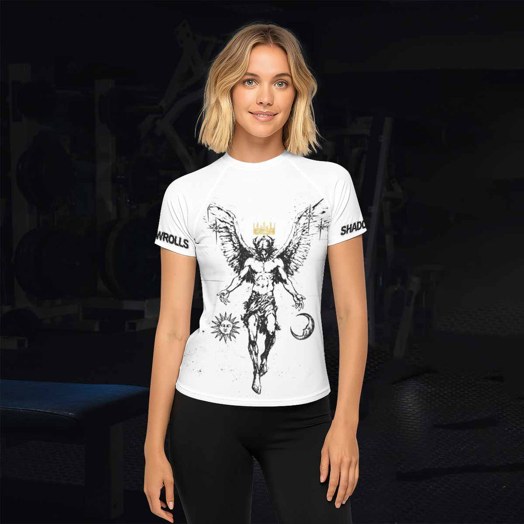 The Messenger Has Arrived White Rash Guard