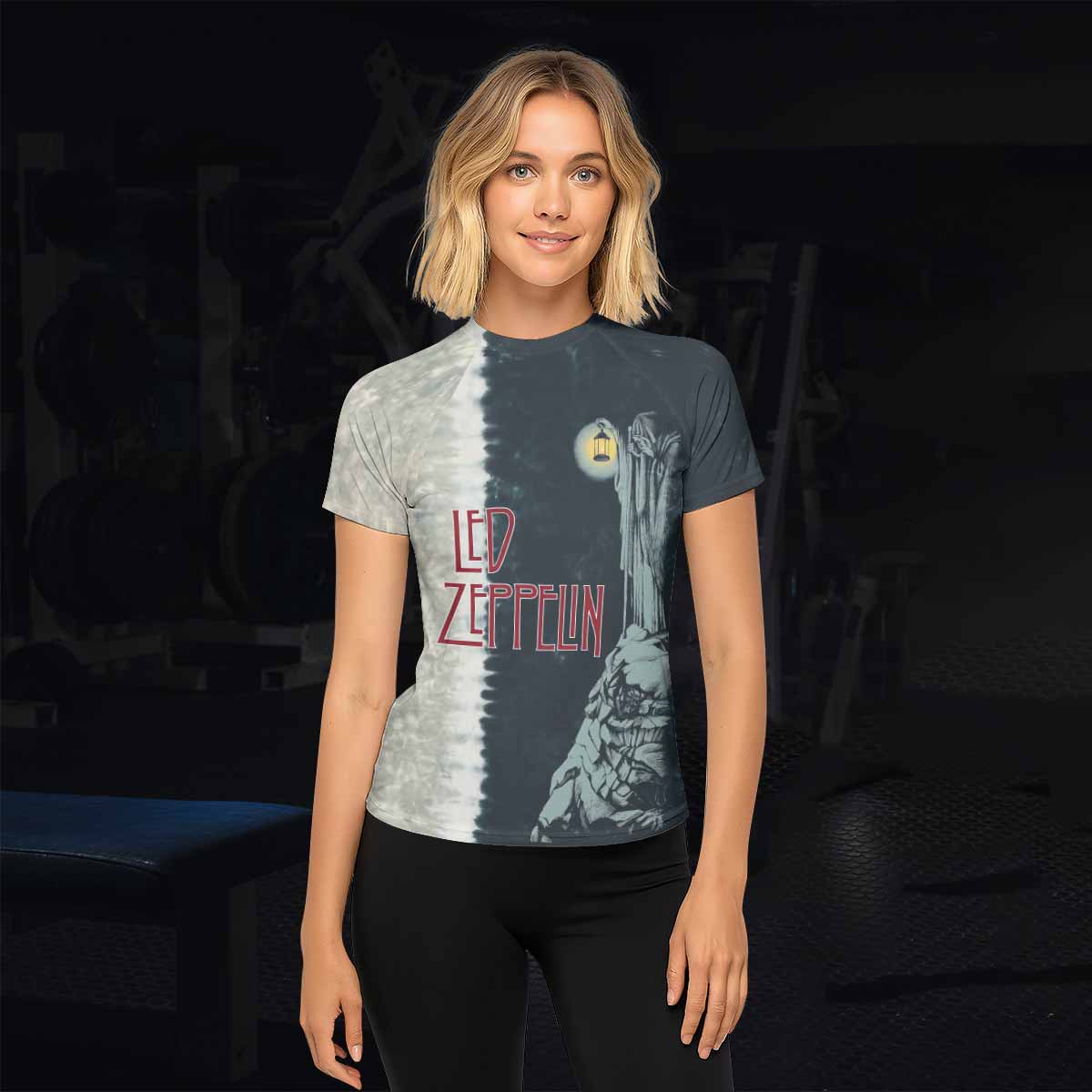 Led Zeppelin The Hermit Rash Guard