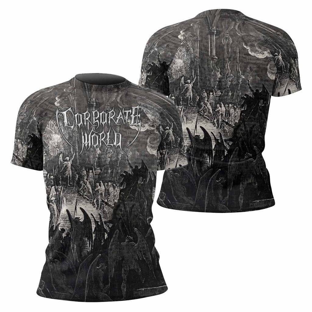 Corporate World Paradise Lost Rash Guard