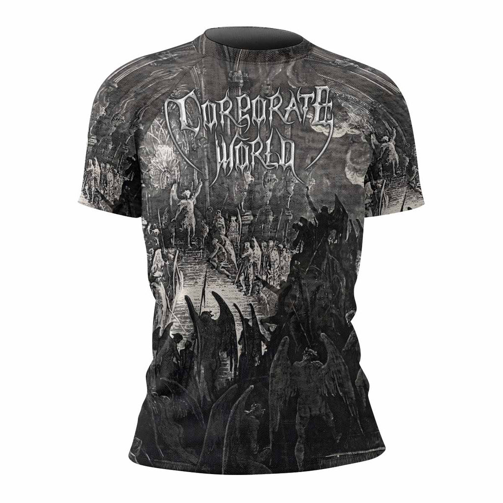 Corporate World Paradise Lost Rash Guard