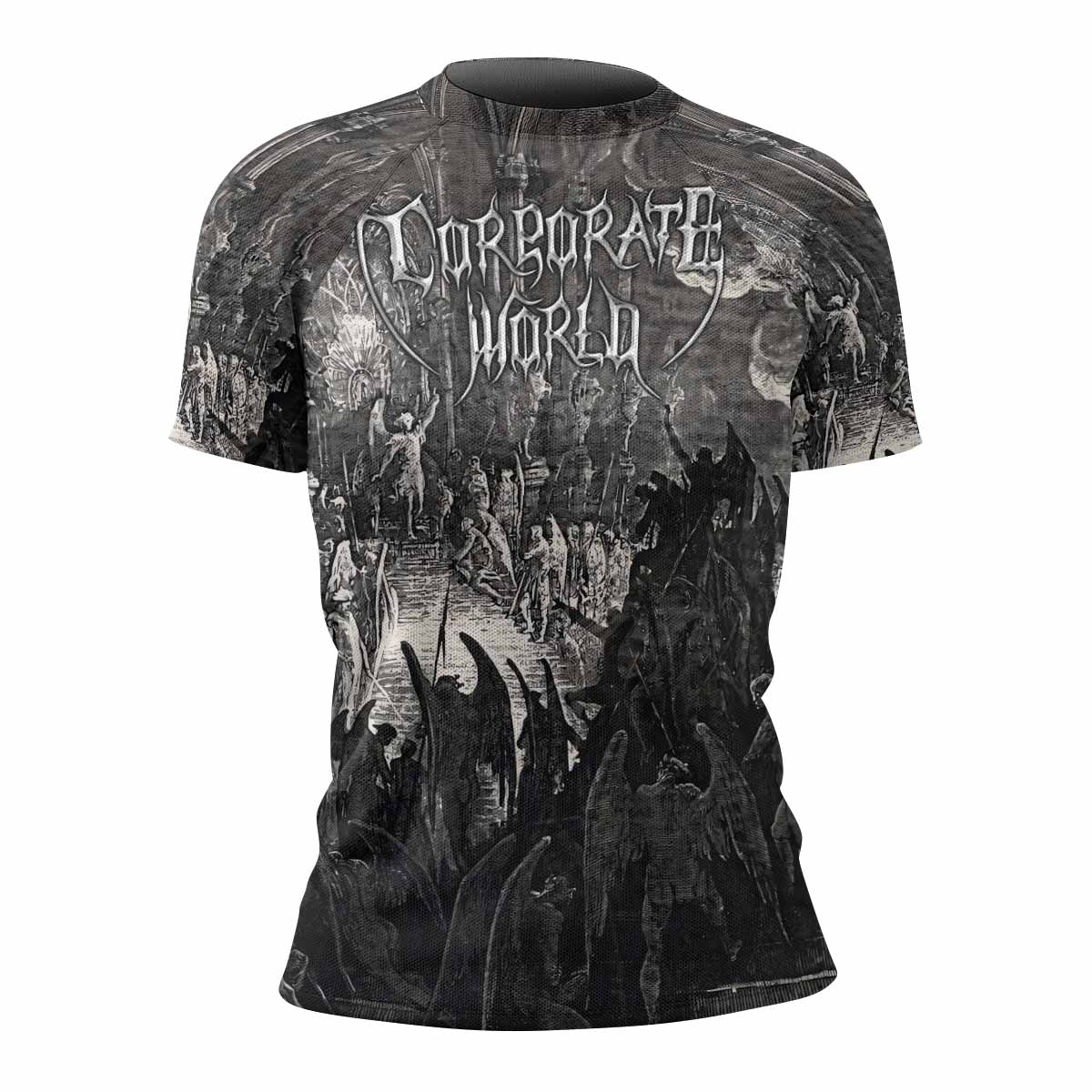Corporate World Paradise Lost Rash Guard