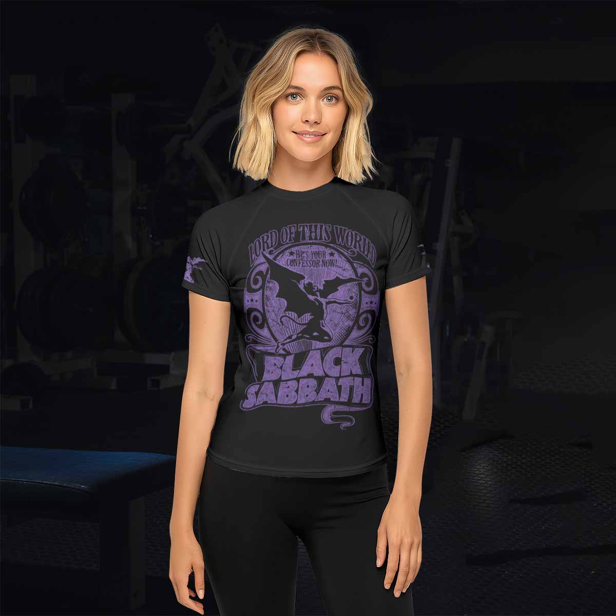 Black Sabbath Lord of This World Rash Guard