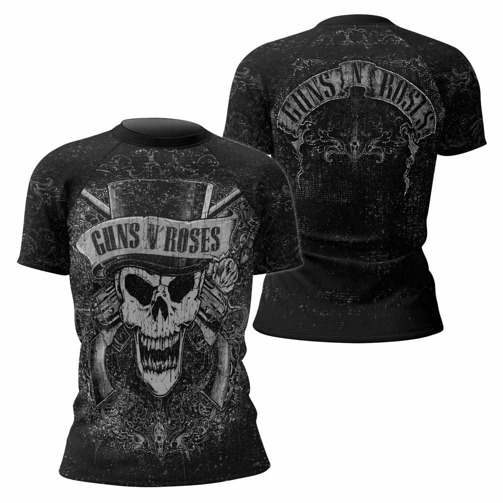 Guns N' Roses Skull Rash Guard
