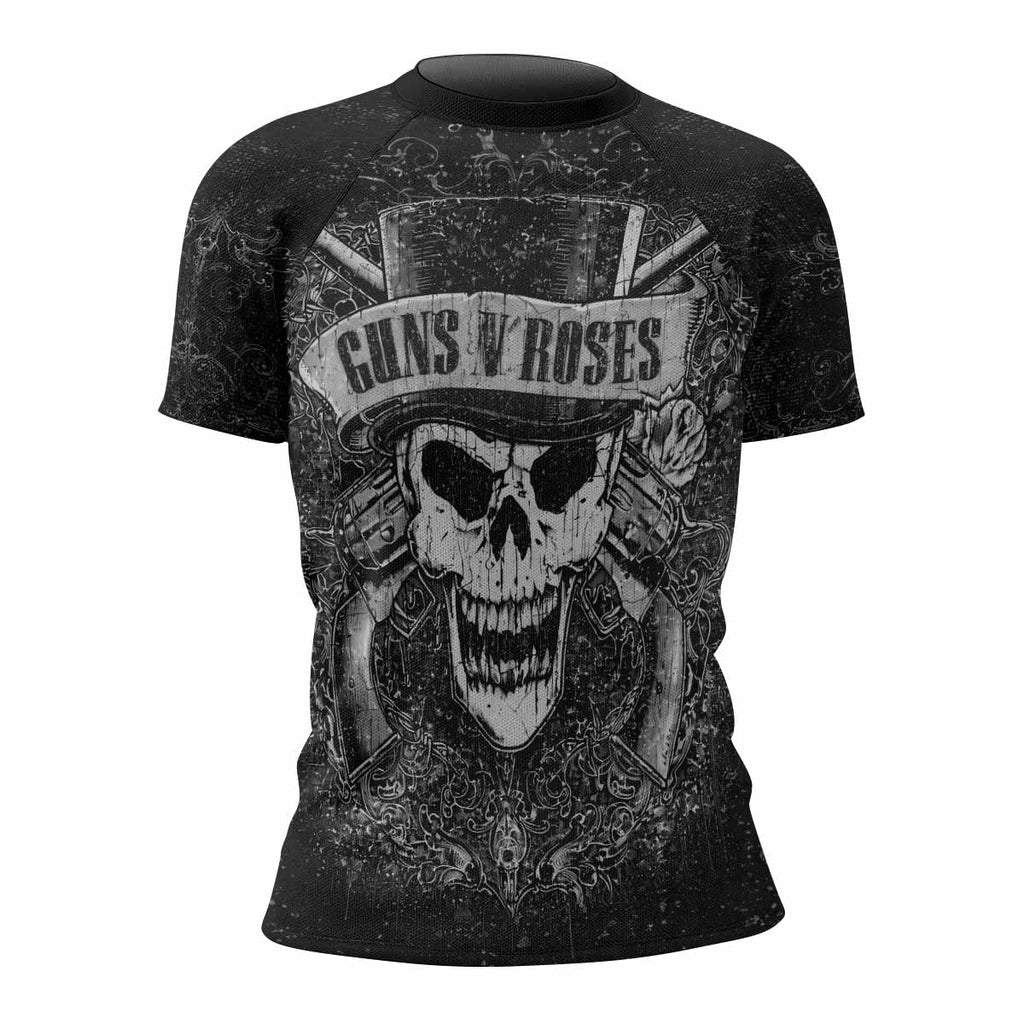 Guns N' Roses Skull Rash Guard