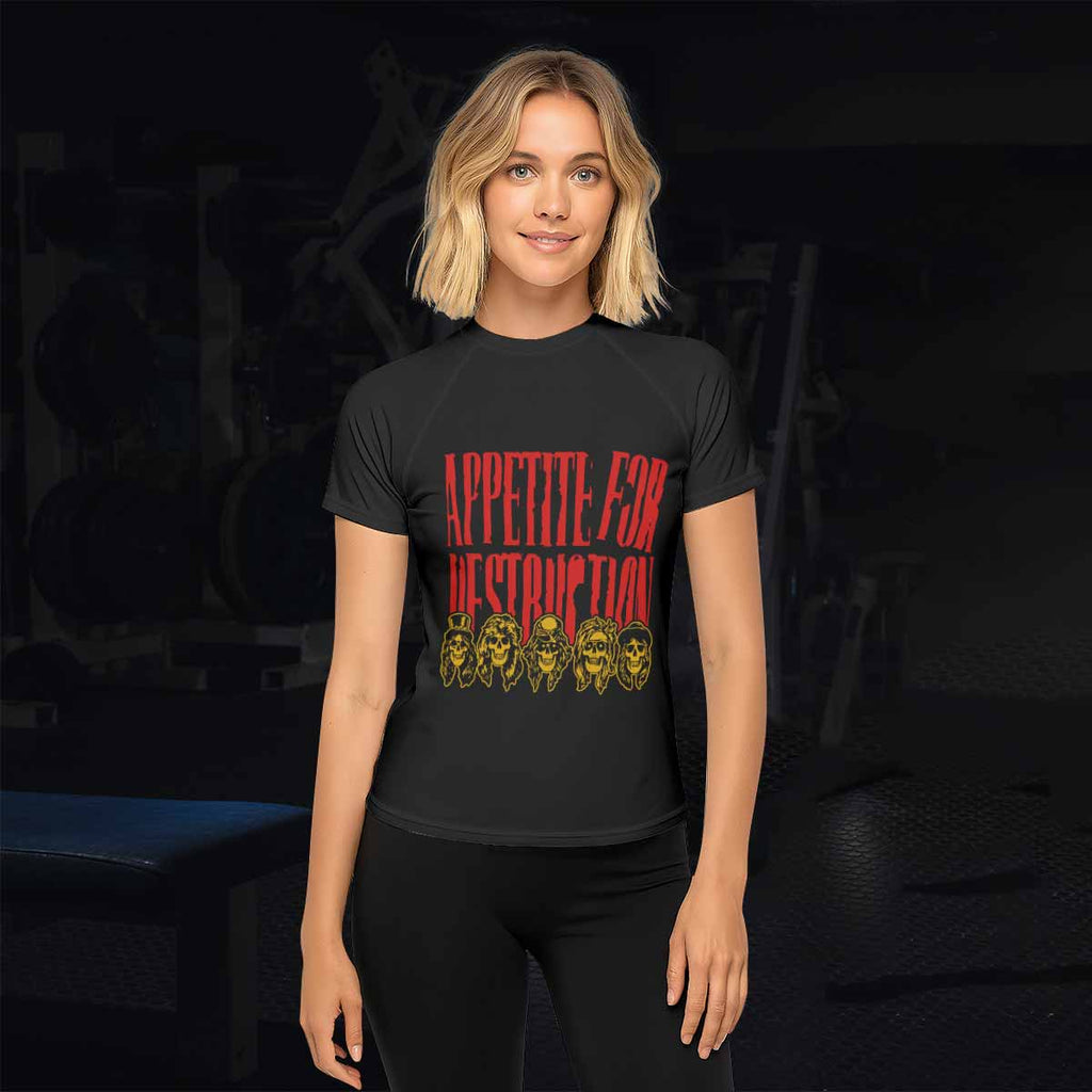 Guns N' Roses Appetite for Destruction Rash Guard
