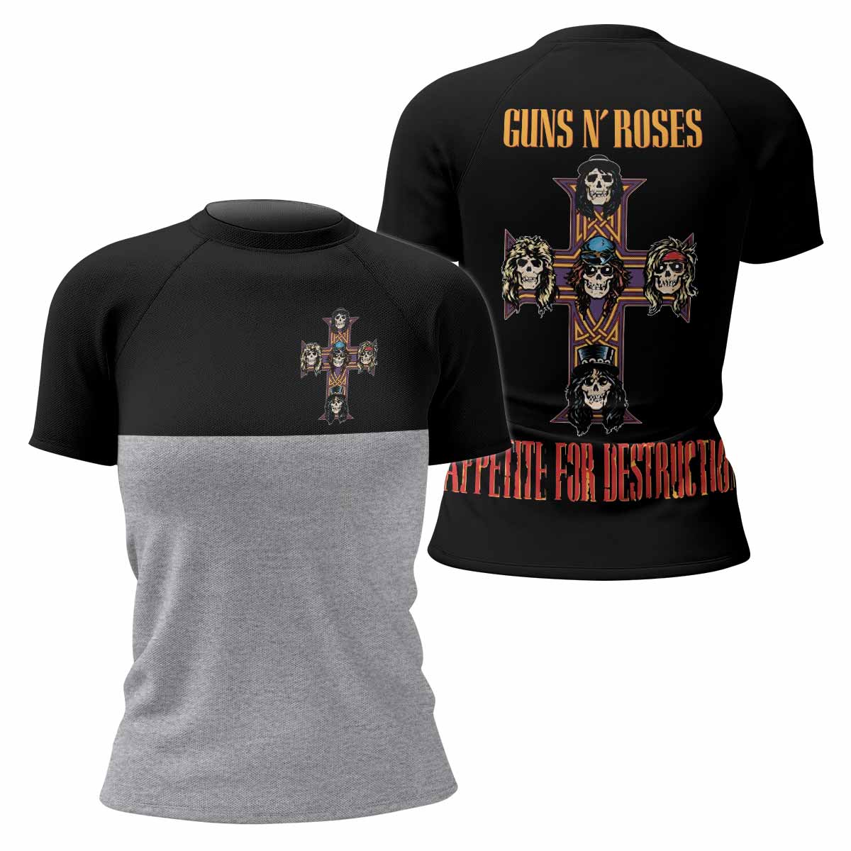 Appetite for Destruction Guns N' Roses Rash Guard