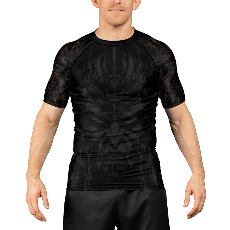 Rashninja Cyber Oni Chronicles Men's Short Sleeve Rash Guard