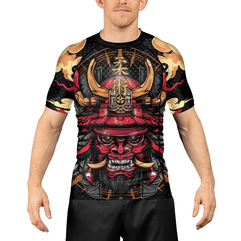 Rashninja Demon's Wrath Men's Short Sleeve Rash Guard