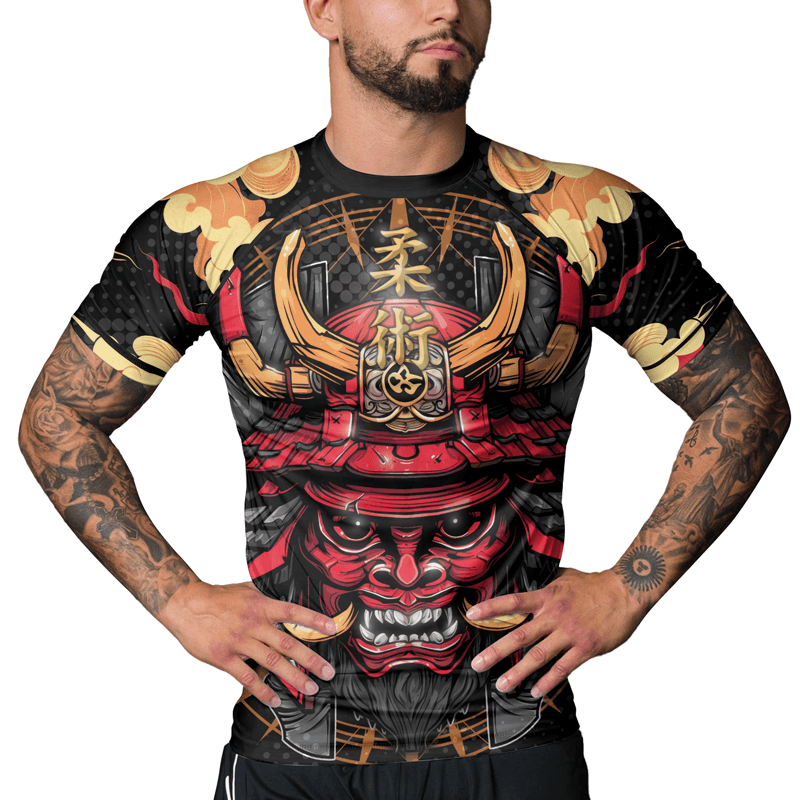 Rashninja Demon's Wrath Men's Short Sleeve Rash Guard