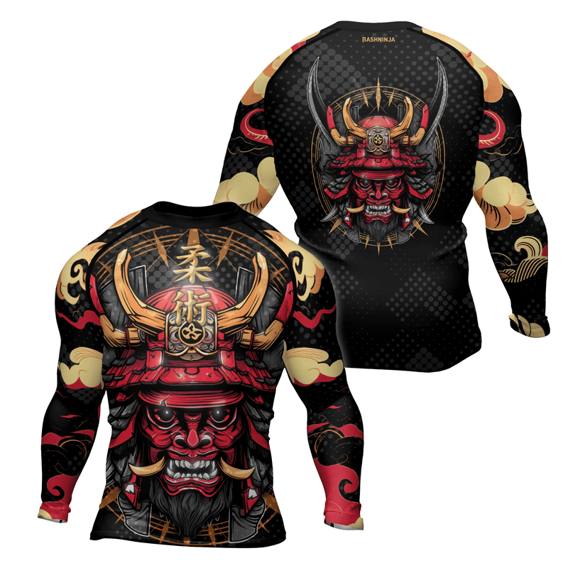 Rashninja Demon's Wrath Men's Long Sleeve Rash Guard
