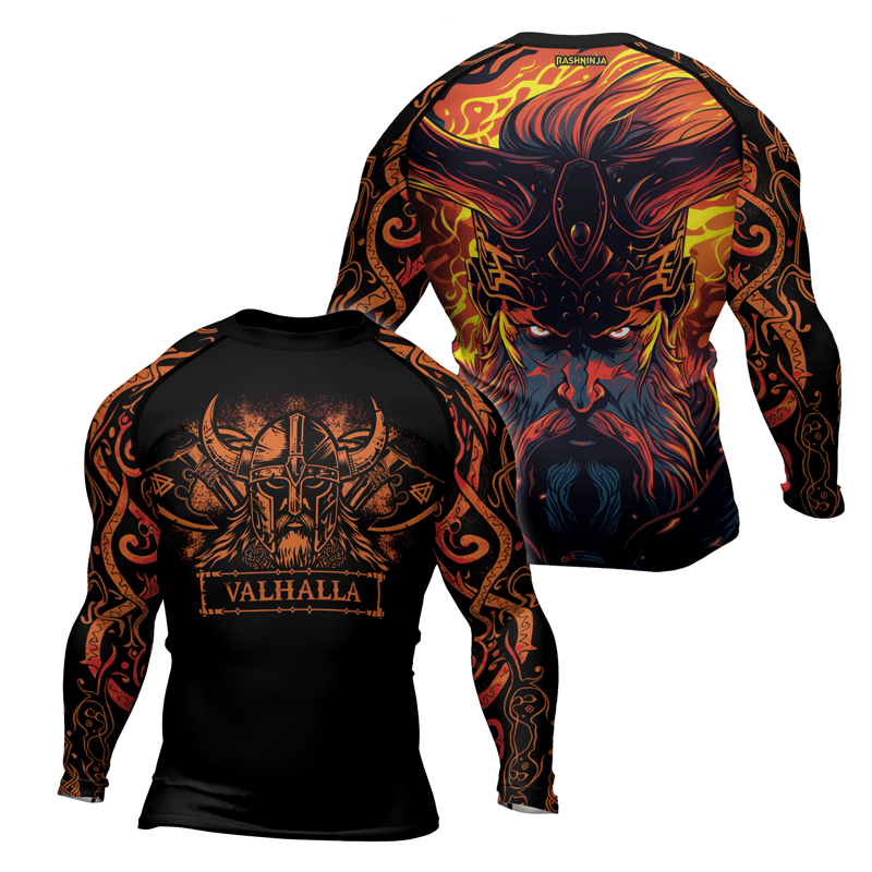 Rashninja Valhalla Vanguard Men's Long Sleeve Rash Guard