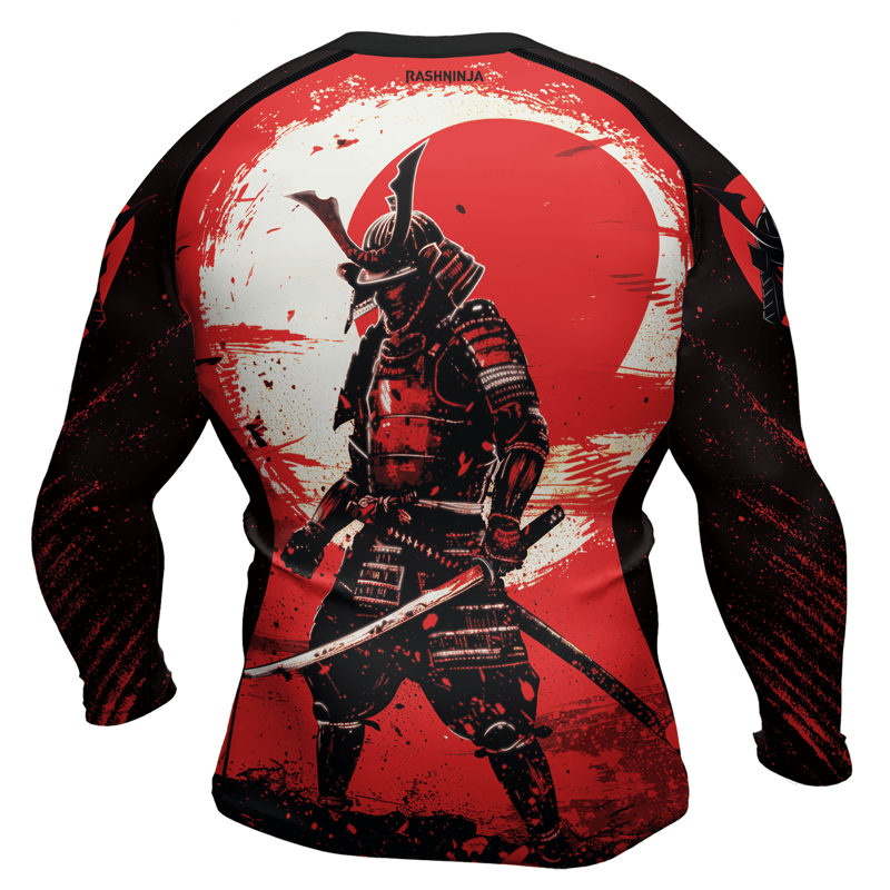 Rashninja Blade of the Samurai Men's Long Sleeve Rash Guard