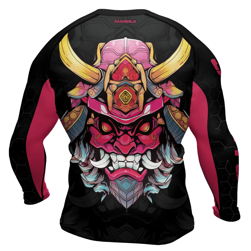 Rashninja Fear the Oni Men's Long Sleeve Rash Guard