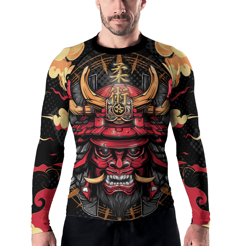 Rashninja Demon's Wrath Men's Long Sleeve Rash Guard