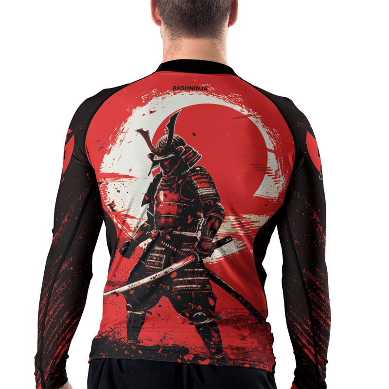 Rashninja Blade of the Samurai Men's Long Sleeve Rash Guard
