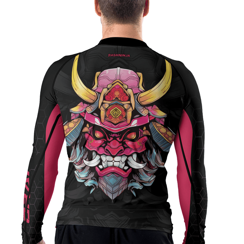 Rashninja Fear the Oni Men's Long Sleeve Rash Guard