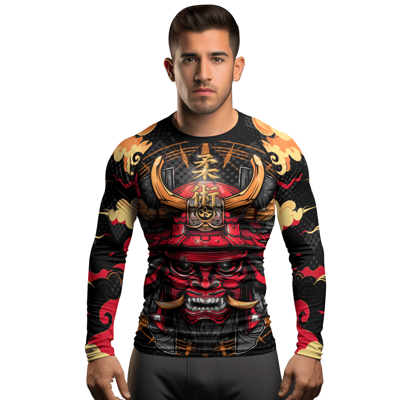 Rashninja Demon's Wrath Men's Long Sleeve Rash Guard