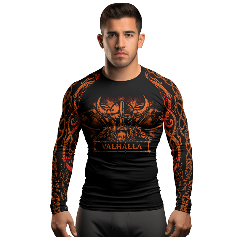 Rashninja Valhalla Vanguard Men's Long Sleeve Rash Guard