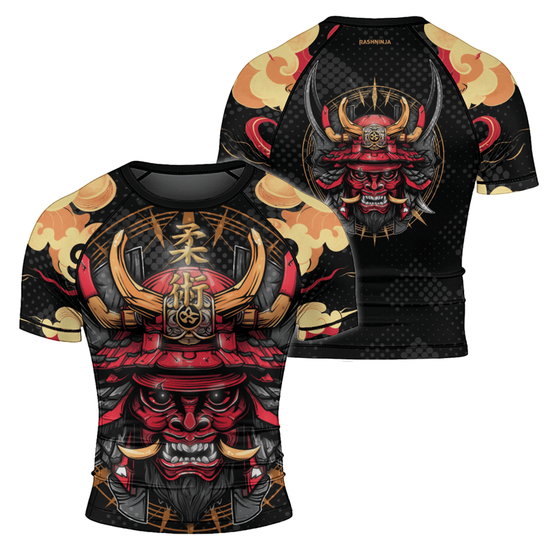 Rashninja Demon's Wrath Men's Short Sleeve Rash Guard