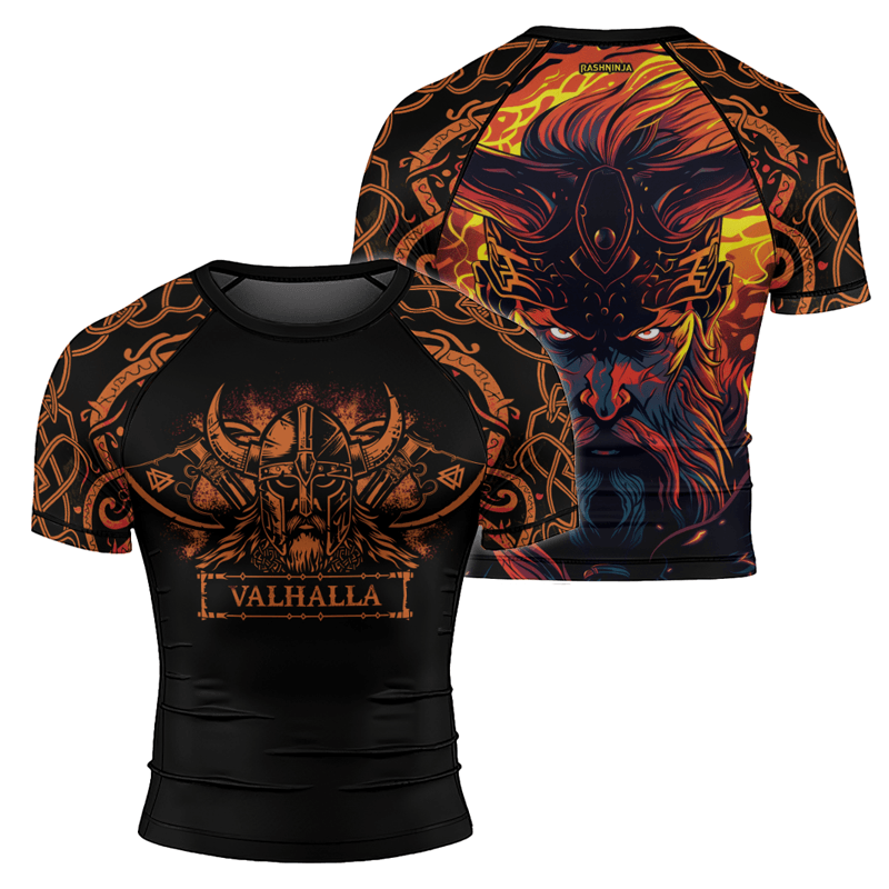 Rashninja Valhalla Vanguard Men's Short Sleeve Rash Guard