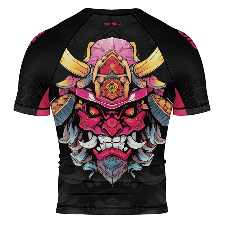 Rashninja Fear the Oni Men's Short Sleeve Rash Guard