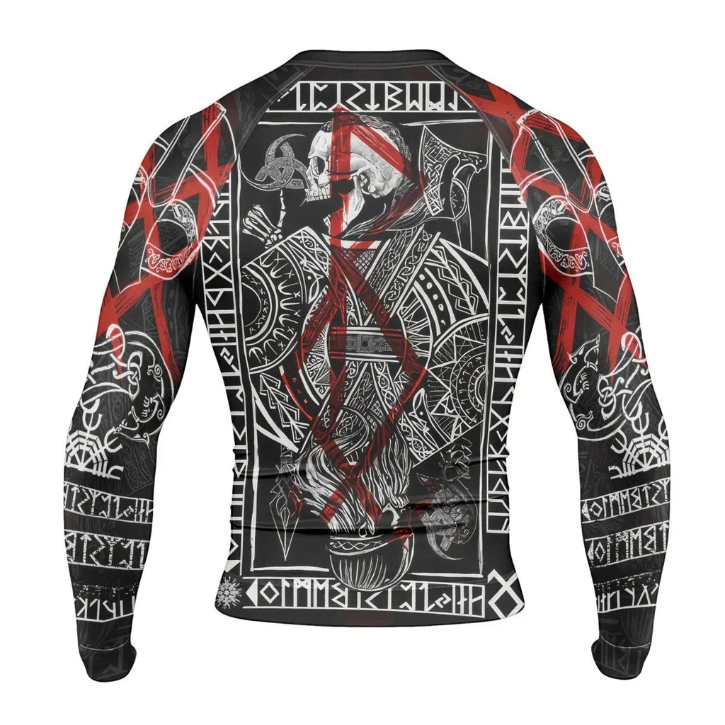 Ragnar Lothbrok Men's Long Sleeve Rash Guard