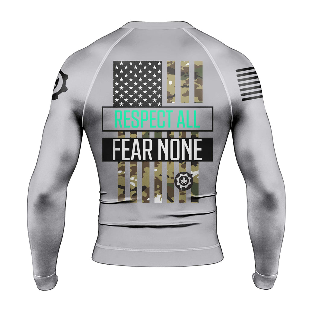 Respect All Men's Long Sleeve Rash Guard