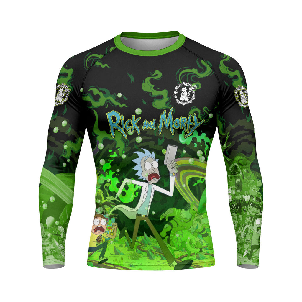 Rick And Morty Rash Guard