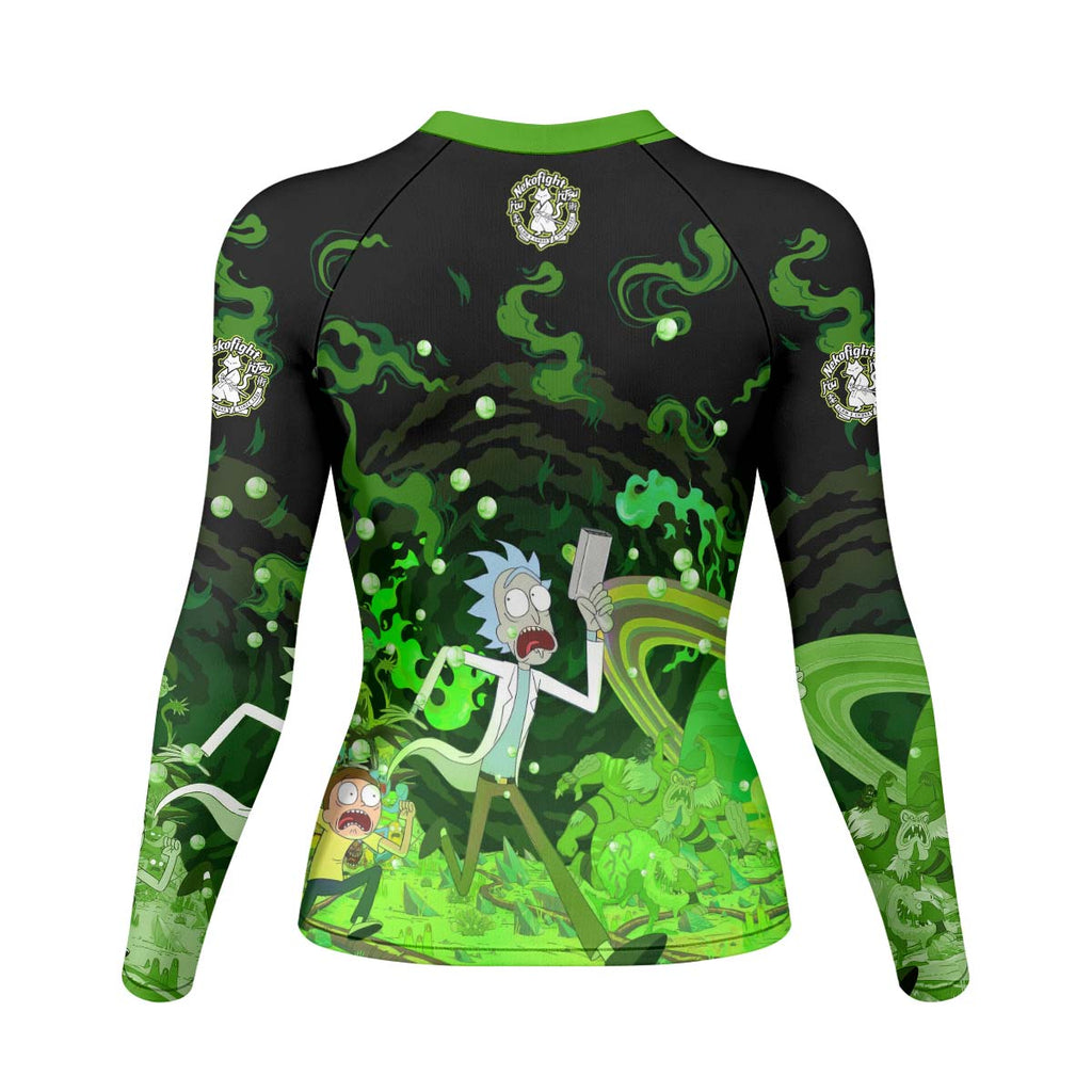 Rick And Morty Rash Guard