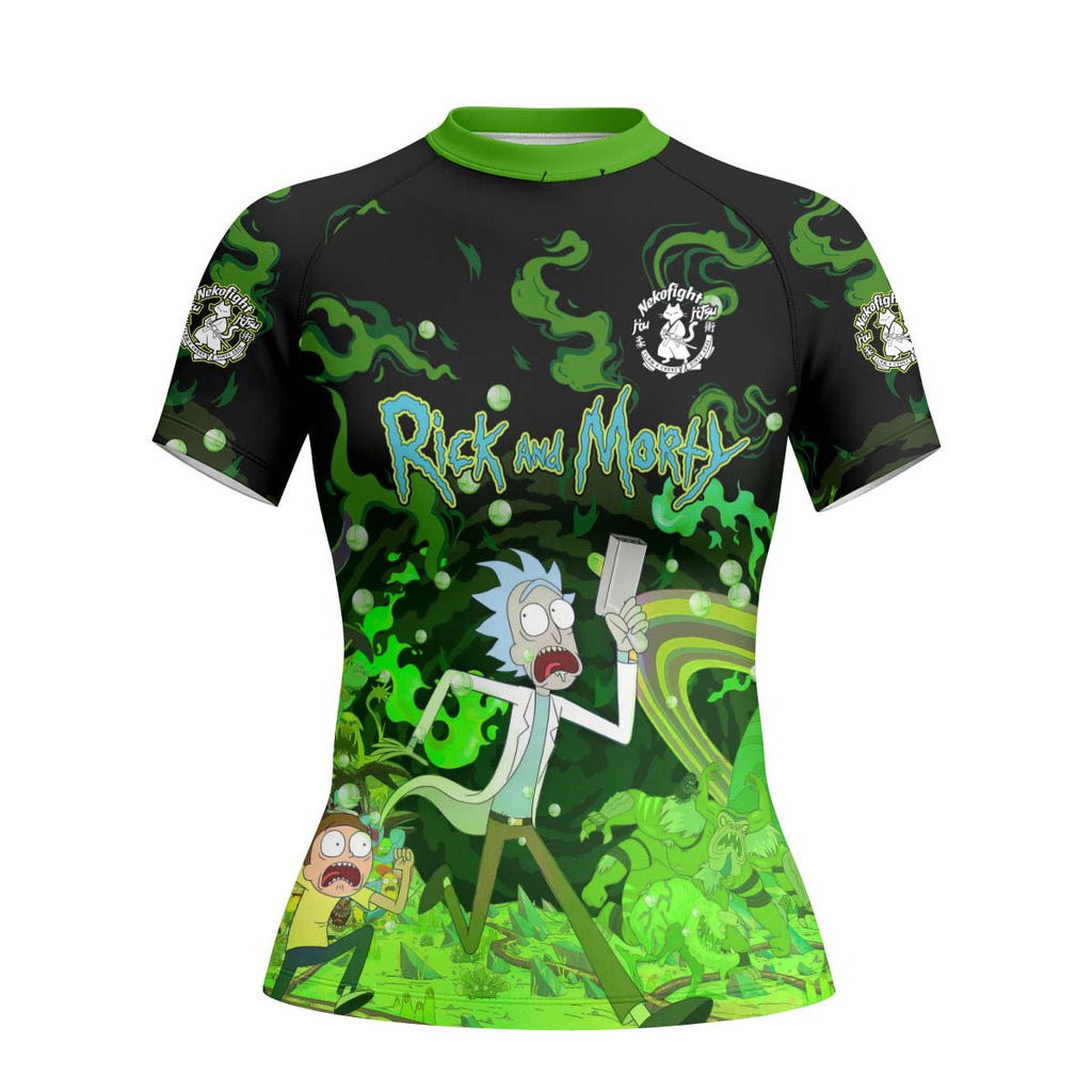 Rick And Morty Rash Guard