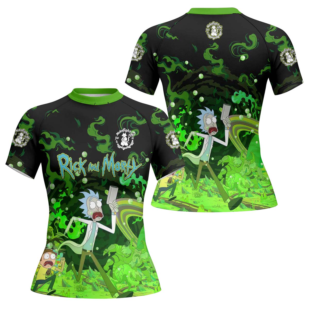 Rick And Morty Rash Guard