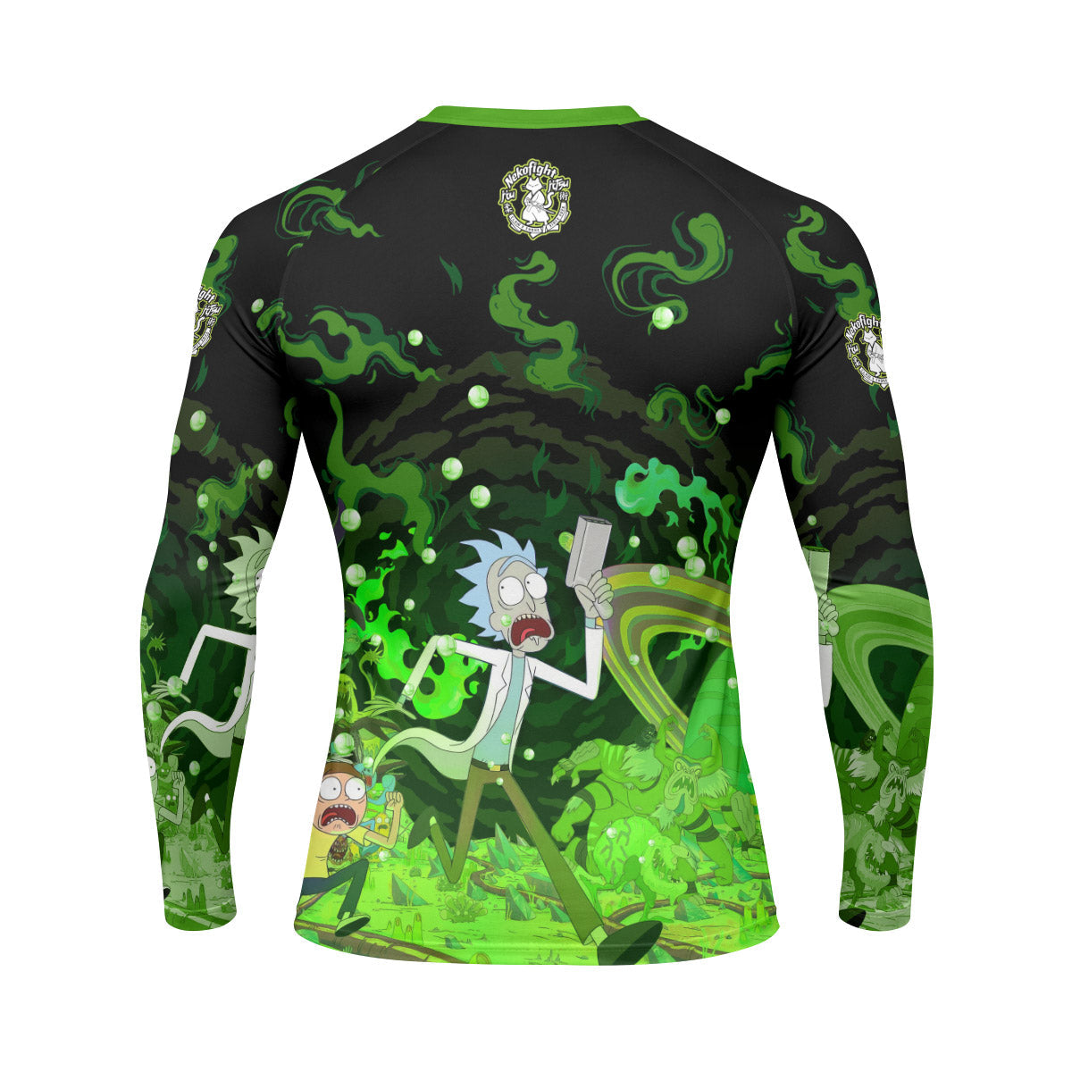 Rick And Morty Rash Guard