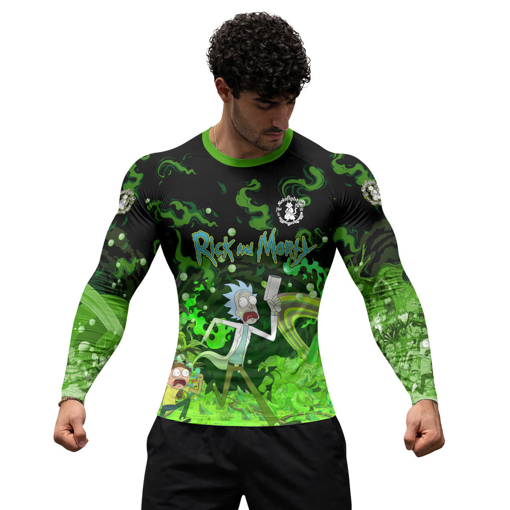 Rick And Morty Rash Guard