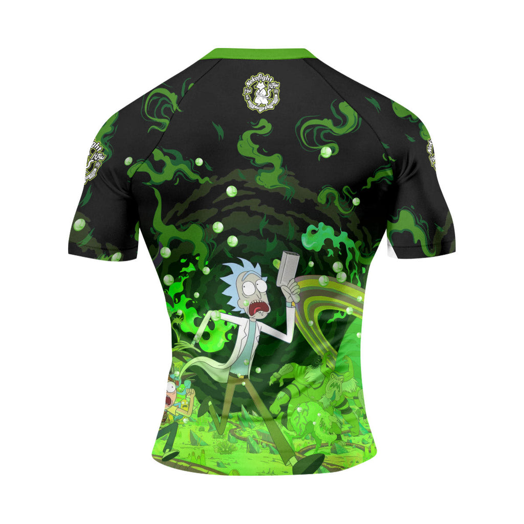 Rick And Morty Rash Guard