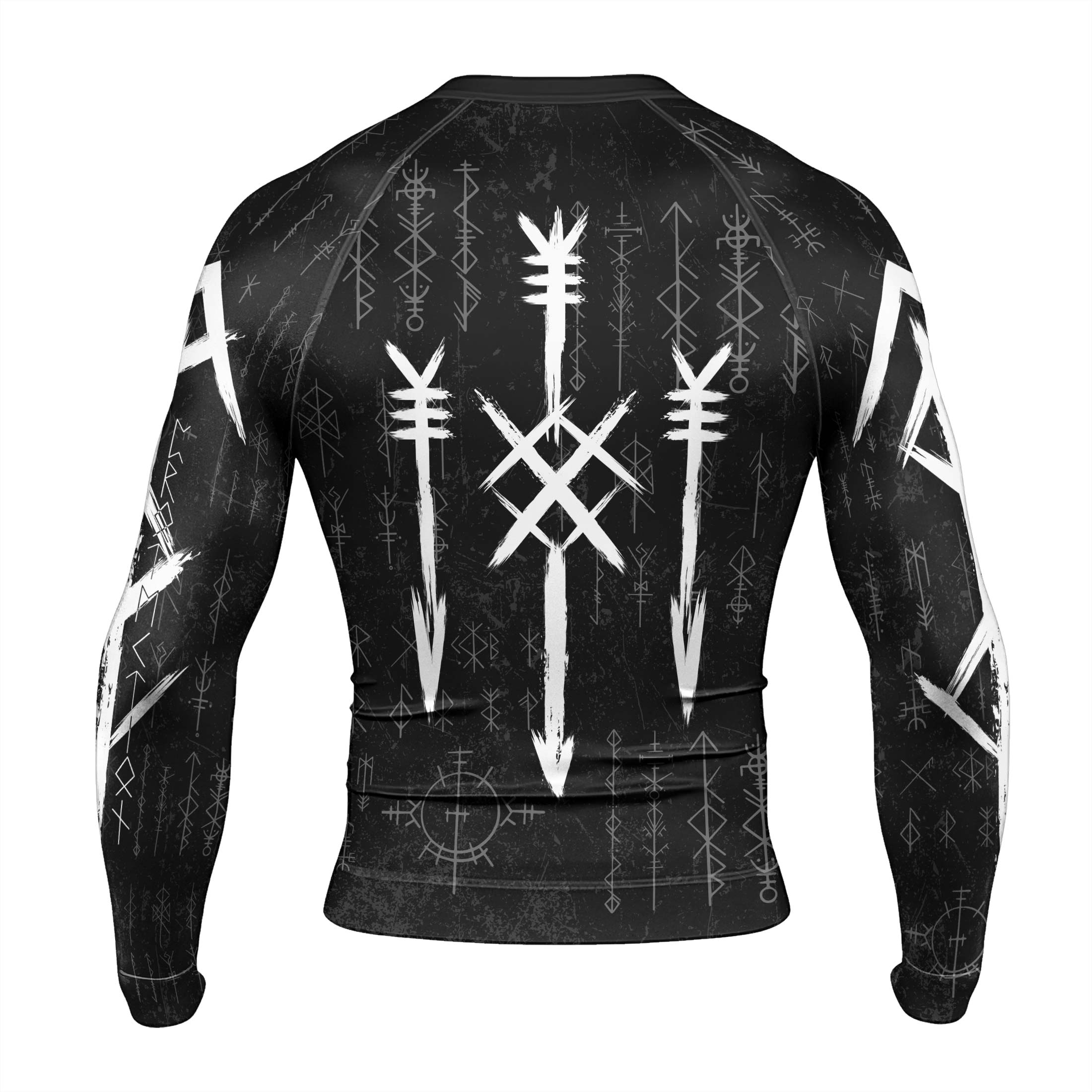 Rune of Protection Men's Long Sleeve Rash Guard