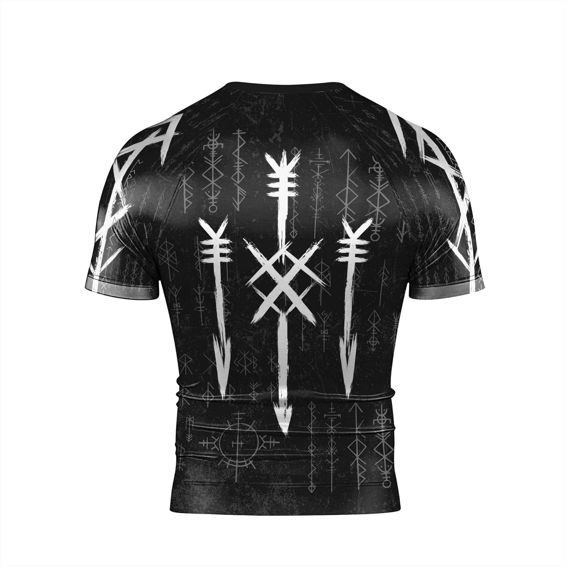 Rune of Protection Men's Short Sleeve Rash Guard