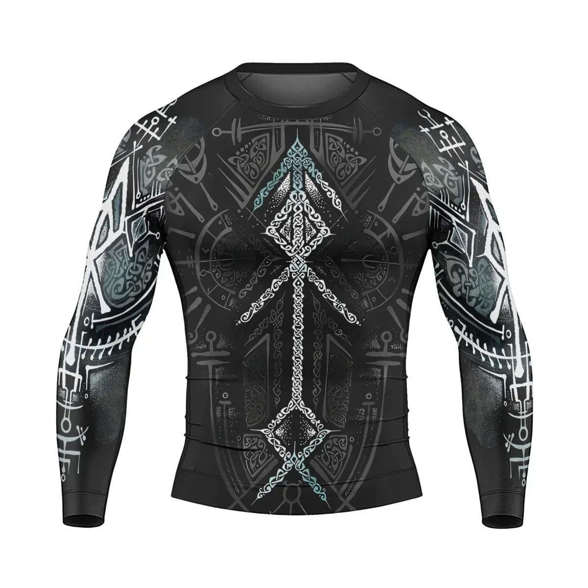 Runes Of Loki Men's Long Sleeve Rash Guard