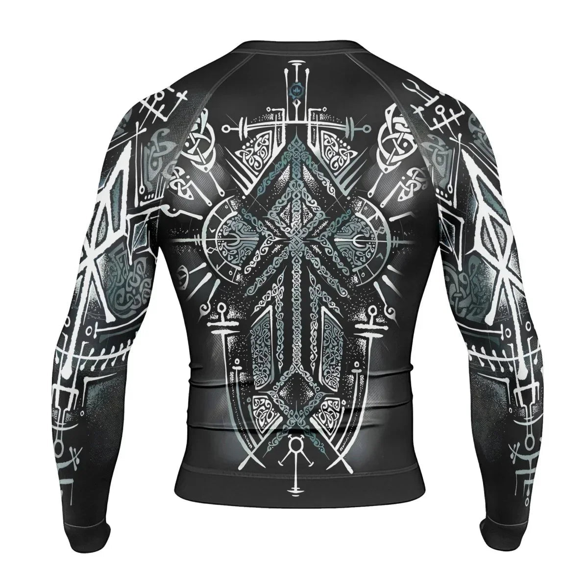 Runes Of Loki Men's Long Sleeve Rash Guard